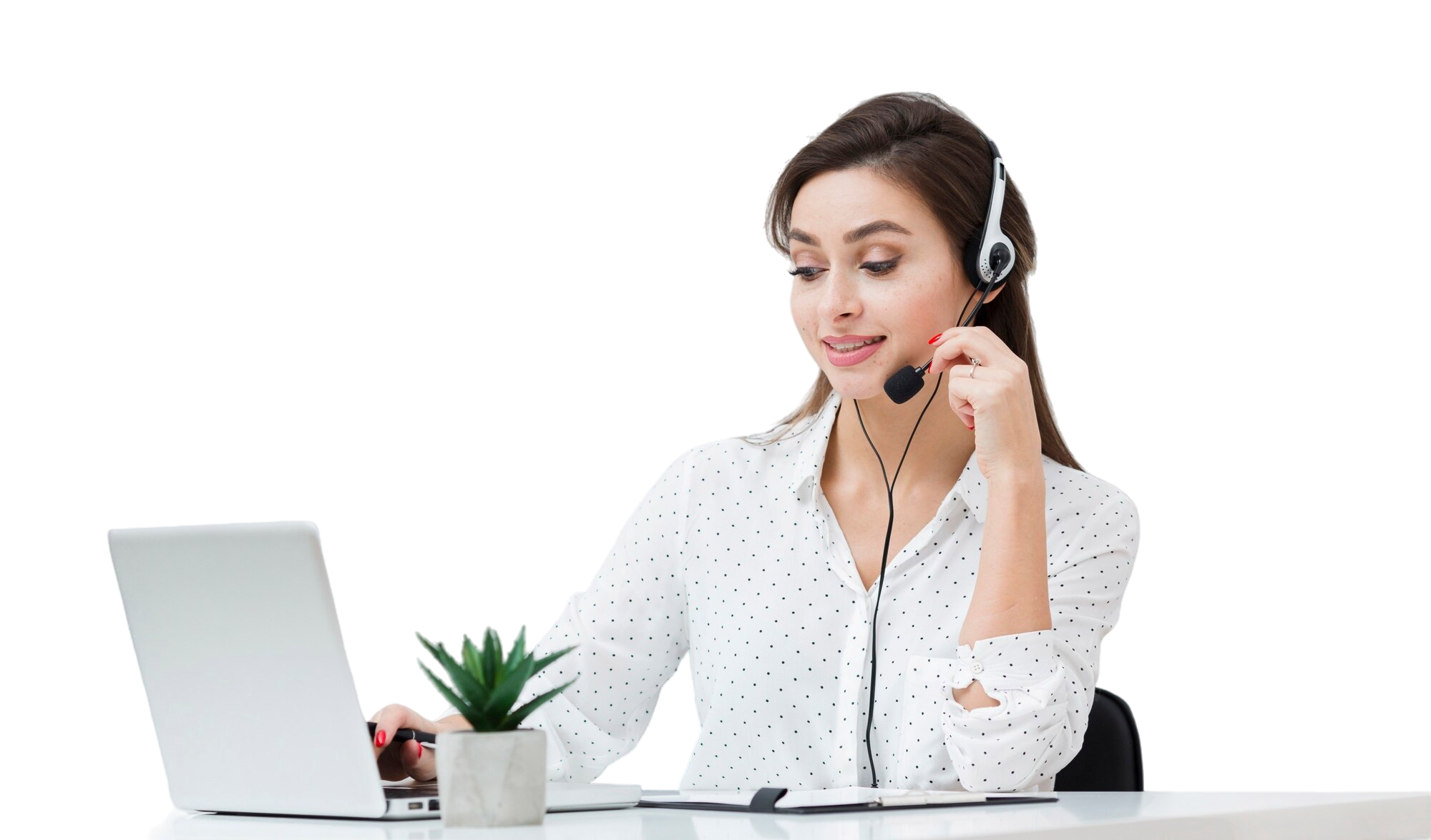 Illustration of a customer support dashboard